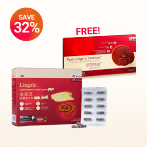 Lingzhi Blister 120'S and Pure Lingzhi Essence Bundle